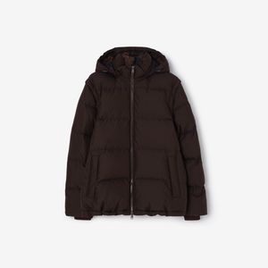 Burberry Black Detachable Sleeve Bideford Puffer Jacket for men