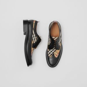 Burberry Derby Schoenen in het Zwart voor heren