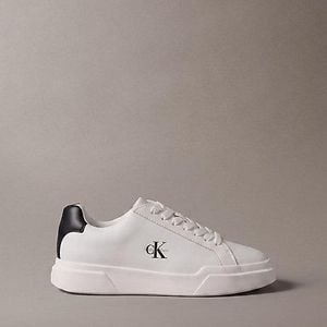 Calvin Klein Leather Durable Traction Chunky Trainers