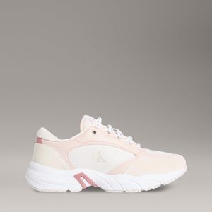 Calvin Klein Metallic Faux Leather Trainers