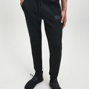 Calvin Klein Slim joggingbroek Van Materiaalmix in het Zwart voor heren