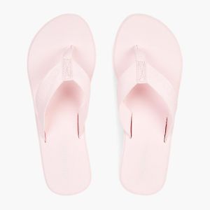 Calvin Klein Pink Flip-Flops mit Keilabsatz