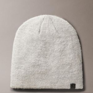 Calvin Klein Gray Brushed Solid Beanie