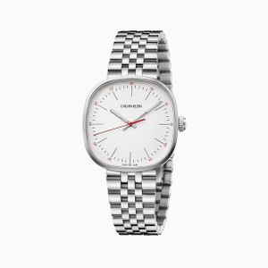 Calvin Klein Horloge - Squarely in het Metallic voor heren