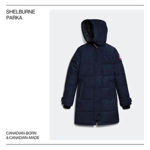 Canada Goose Blue Shelburne Parka