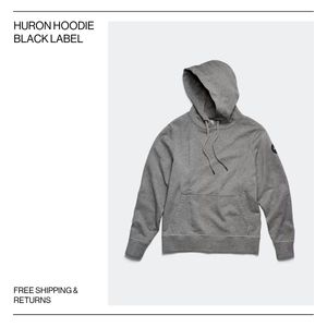 Canada Goose Grey Huron Hoody for men