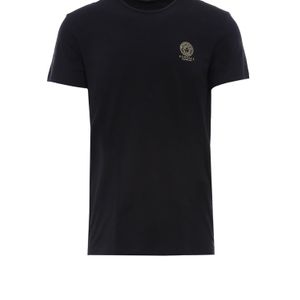 Ensemble de deux T-shirts en jersey imprimé Medusa Versace pour homme en coloris Noir