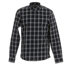 MICHAEL Michael Kors Black Checked Shirt for men