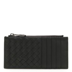 メンズ Bottega Veneta イントレチャート カードケース ブラック