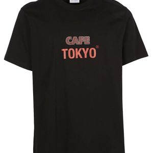T-shirt en jersey de coton à imprimé Cafe Tokyo Vetements pour homme en coloris Noir