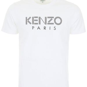 メンズ KENZO ロゴ Tシャツ ホワイト