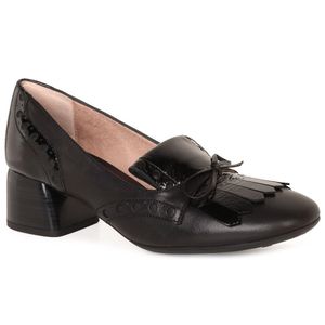 Hispanitas Black Varsovia Court Shoes