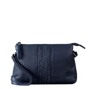 Lakeland Leather White Eden Crossbody Bag
