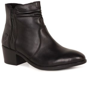 Rieker Black Hovingham Ankle Boots