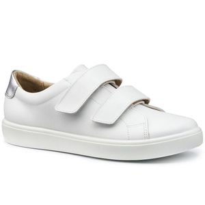 Hotter White Wave Wide Trainers