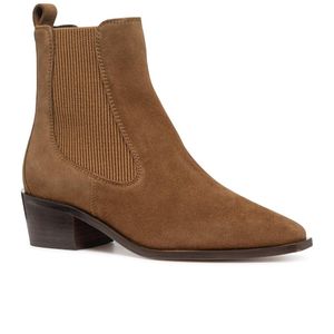 Geox Brown D Texica A Ankle Boots