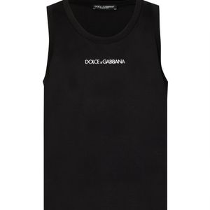 Débardeur à logo Dolce & Gabbana pour homme en coloris Noir