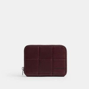 COACH Red Alter/Ego Zip Around Wallet