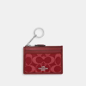 COACH Red Mini Id Case
