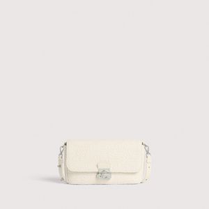 Coccinelle Natural Shells Textured Fabric Minibag C-Me Lock Mini