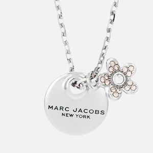 Marc Jacobs Metallic Women's Mj Coin Crystal Pendant