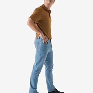 Corneliani Blue Stretch Denim Jeans for men