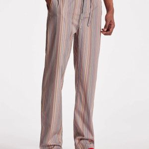 Paul Smith Pink Signature Stripe Pyjama Bottoms for men