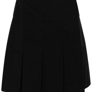 Our Legacy Black Pleated Mini Skirt