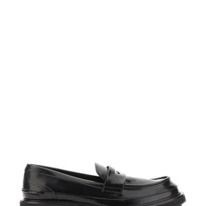 McQueen Black 3Cm Leather Loafer for men
