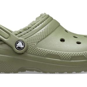 CROCSTM Green Classic Lined