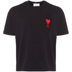 T-shirt broderie big Ami de Coeur AMI pour homme en coloris Noir