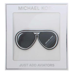 Michael Kors Just Aviators Black Leather Bag Sticker