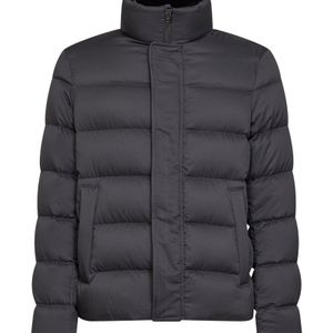 Herno Grey Arendelle And Faux Fur Bomber Jacket<Br for men