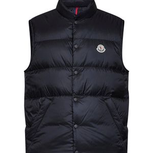 Moncler Blue Tuquerouye Padded Vest for men