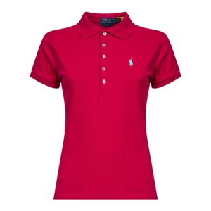 Polo Ralph Lauren Red Cotton Piquet Slim-Fit Polo Shirt