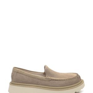 Ugg Gray Solid Chunky Loafers for men