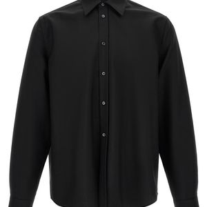 Jil Sander Black Regular Solid Shirt for men