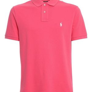 Polo Ralph Lauren Pink Shirt Collar Polo for men