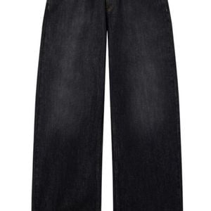 Palm Angels Blue Loose Mid Rise Jeans for men