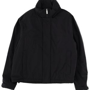 Herno Black Solid Hood Jacket for men