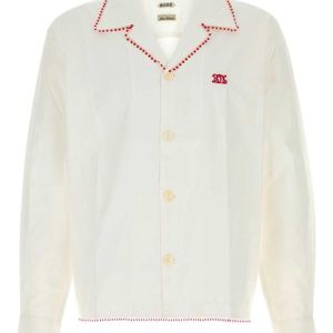 Bode White Regular Solid Shirt