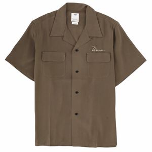 Visvim Brown Regular Solid Shirt for men