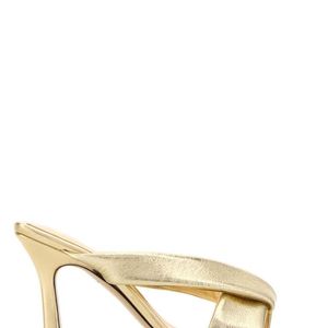 Bottega Veneta Metallic Sandals