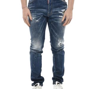DSquared² Blue Skinny Mid Rise Jeans for men