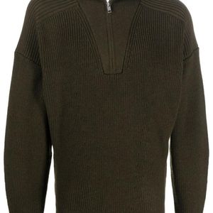 Pull Zippé À Patch Logo Isabel Marant pour homme en coloris Vert