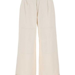 Etro White Wide-Leg Pant for men