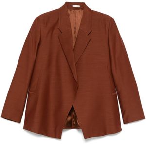 BITE STUDIOS Brown Open Blazer