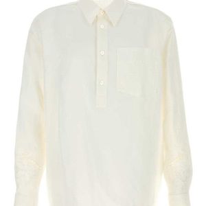 Gucci White Regular Solid Shirt for men
