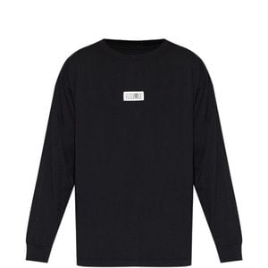 MM6 by Maison Margiela Blue Full Sleeves T-Shirt for men