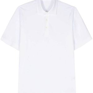 Circolo 1901 White Classic Pique Polo Shirt for men